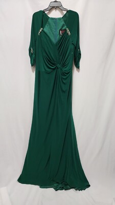 emerald green and gold dress for wedding Luxury Dubai Green Evening Dresses with Cape Fuchsia Crystal Gold SS399