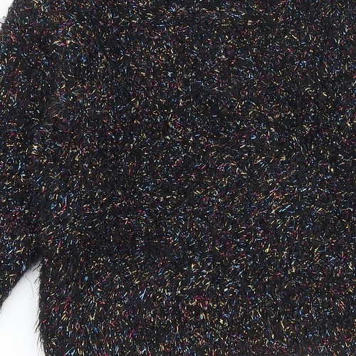 Miss Evie Girls Black Polyester Blend Jumper Size 9-10 Years - Picture 8 of 10