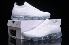 Nike Air VaporMax Flyknit 2 Pure White Air Cu...