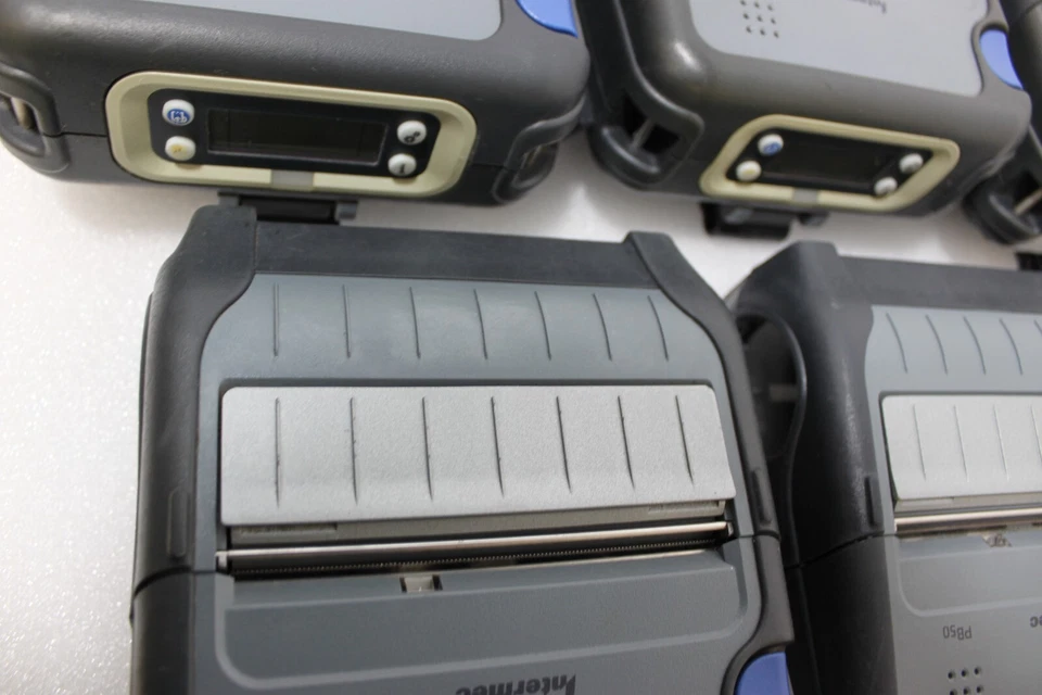 Lot of 8 Intermec PB50 Mobile Thermal Barcode Printer - Please Read - Image 2 of 4