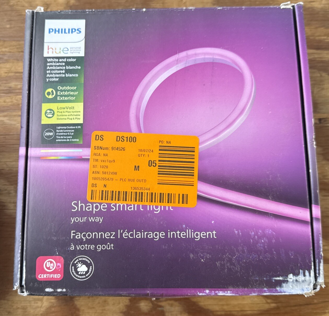 Philips Hue Smart Light Strip Outdoor - 555904
