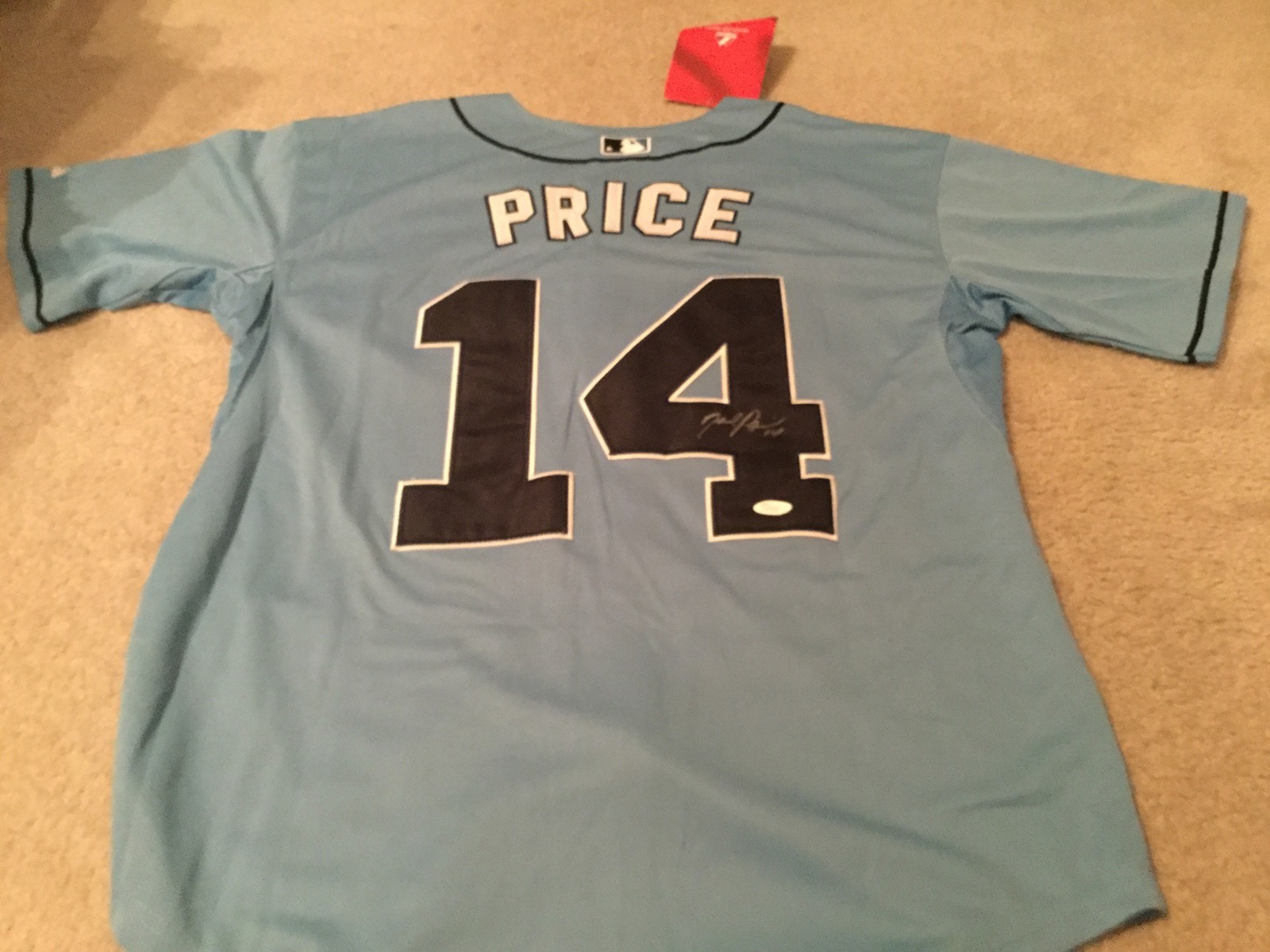 david price rays jersey
