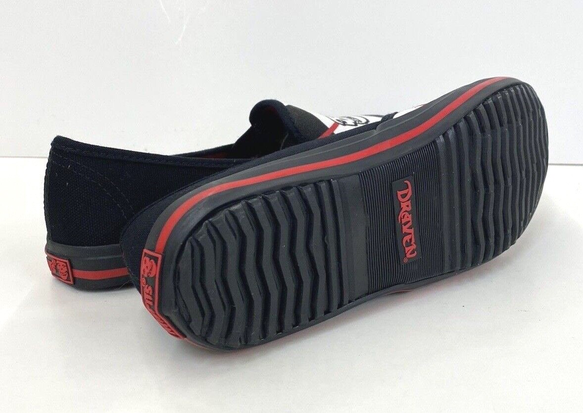 Draven x The Misfits Skull Flat shoes Crimson Ghost Punk