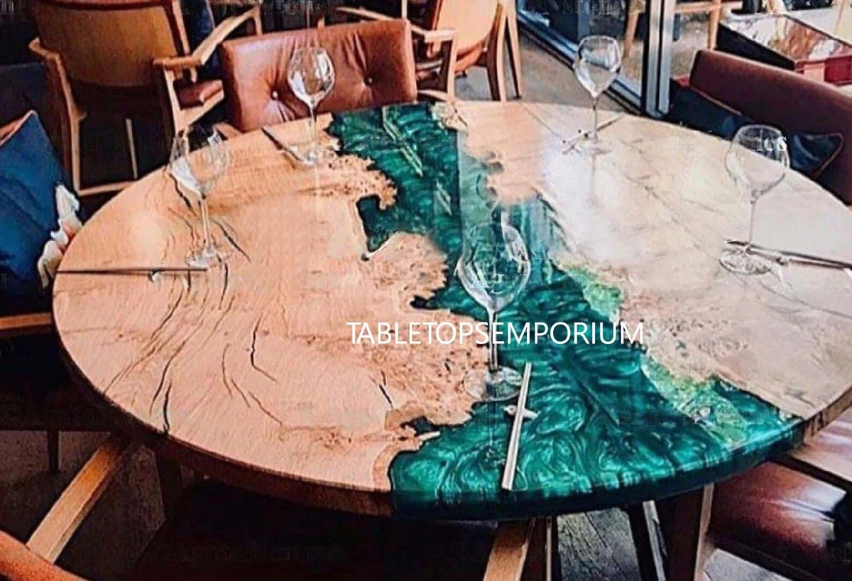 48 x 30 Epoxy Center Table Top / Epoxy Resin Coffee Table Top