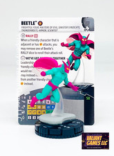 Marvel Heroclix Beetle 033 w/ Card Spider-Man Beyond Amazing Set