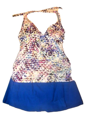 CUTE & SASSY!!   Profile Tankini    Size 10    L@@K!!!   ~~  SHIPS FREE!!