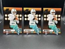 2023 Panini Zenith Football - Jaylen Waddle - Dolphins - Base - #64 Lot Of 3