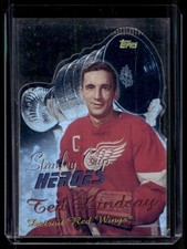 2000-01 Topps Stanley Cup Heroes Ted Lindsay #SCH-TL Detroit Red Wings