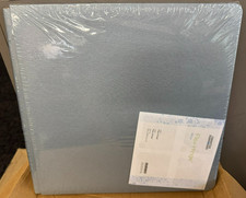 Creative Memories Flex-Hinge Scrapbook Album Light Blue Fabric NEW/SEALED