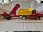 Tonka Dump Truck with Sand Loader Pressed Steel Vintage