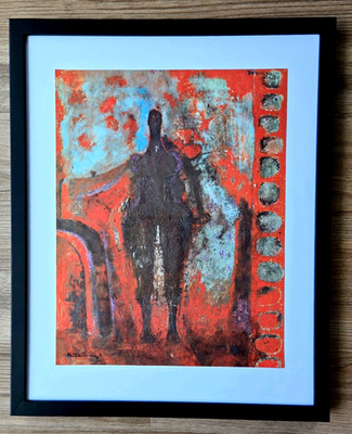 Rufino Tamayo  1977 Large Signed Limited Edition Vintage Print Galeria Misrachi