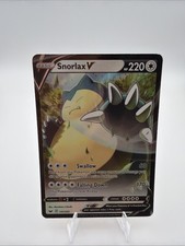 Snorlax V 141/202 Swsh01: Sword & Shield Holo on eBay
