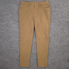 Lululemon ABC Utilitech Pants Mens 31X31 Brown Slim Fit Performance Golf Casual