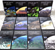 PLANET EARTH Education Set of 13 Discovery Ocean Deserts World Jungles Sea DVD