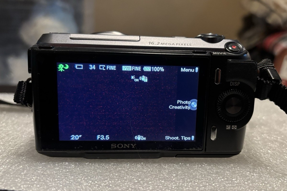 Sony NEX-C3 16.2MP Digital Camera With Sony SEL1855 18-55m Lens
