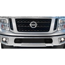 For Nissan Titan 2017-2019 Apg 1-pc Black 1.8 Mm Wire Mesh Bumper Grille