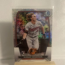 2023 Bowman Chrome Mega Box Gunnar Henderson Mojo Refractor Rookie RC #65