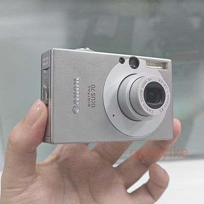 Canon IXUS 70 Silver 7.1MP 3X Optical CCD Vintage Digital Camera