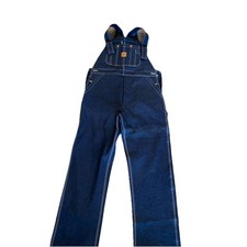 Big Ben Denim Bib Overalls Unisex 34x32 90 s VTG Garden Barn Farm Chore USA Made