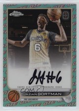 2022 Chrome OTE Overtime Elite Aqua & Red Refractor /99 Jazian Gortman Auto 5lz