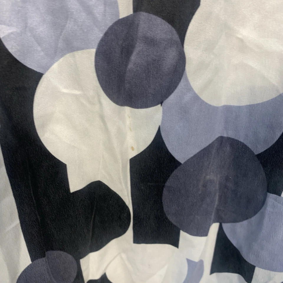 Maxi Vestido Custo Barcelona De Colección y2k Janina 100% Seda Lunares Bordado Borde 2 Foto 2 de 4