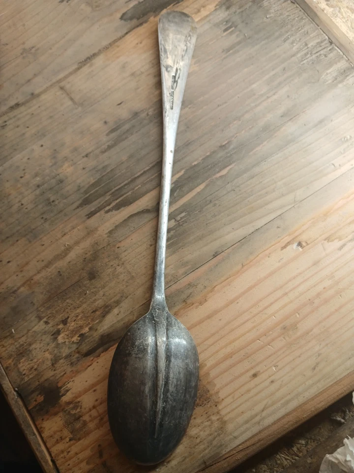 Vintage Silvercraft Xtra Large Serving Spoon - Image 3 of 4