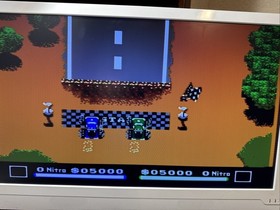 Bigfoot NES Nintendo Monster Truck Game,  Tested And Working