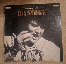 Vtg Elvis Presley "On Stage" February 1970 RCA Stereo LSP 4362 Vinyl