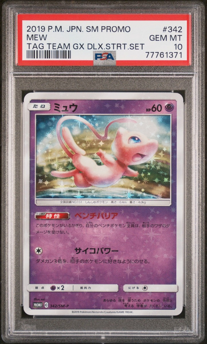 【PSA10】＋【PSA8】　MEW JUNBO CARD 2pieces PSA10 2022 Pokemon Japanese Promo Mew Art Rare Jumbo Card