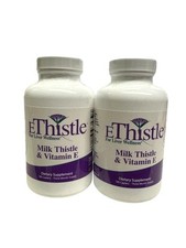 Liver Wellness Dietary Supplement, Milk Thistle  Vitamin E Liver Health 2 Pack