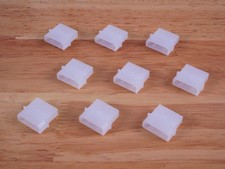  LOT OF 9 MALE 4 PIN MOLEX PC PSU POWER SUPPLY CONNECTOR - NO PINS