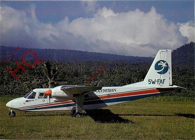 Ansichtskarte_ POLYNESISCHER BN-2A INSULANER 5W-FAF [JJP]