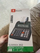 calcolatrice olivetti summa 302