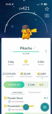 Shiny Pikachu Valor Black Hat GO Fest 2026 - Pokémon Trade Go