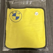 Bmw Yellow Microfiber Cloths Logo Promo Car Automobiles Collectible Bmw Yellow Microfiber Cloths Logo Promo Car Automobiles Collectible
