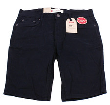 Levi's Youth Boy's 10 Black 511 Slim Short 25 Inch Waist Stretch