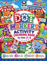 Polymath Panda | Dot Markers Activity Coloring Book For Kids 2-5 | Taschenbuch