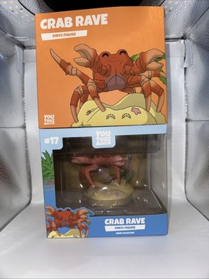 Crab Rave Meme Vinyl Figure  Youtooz See Description