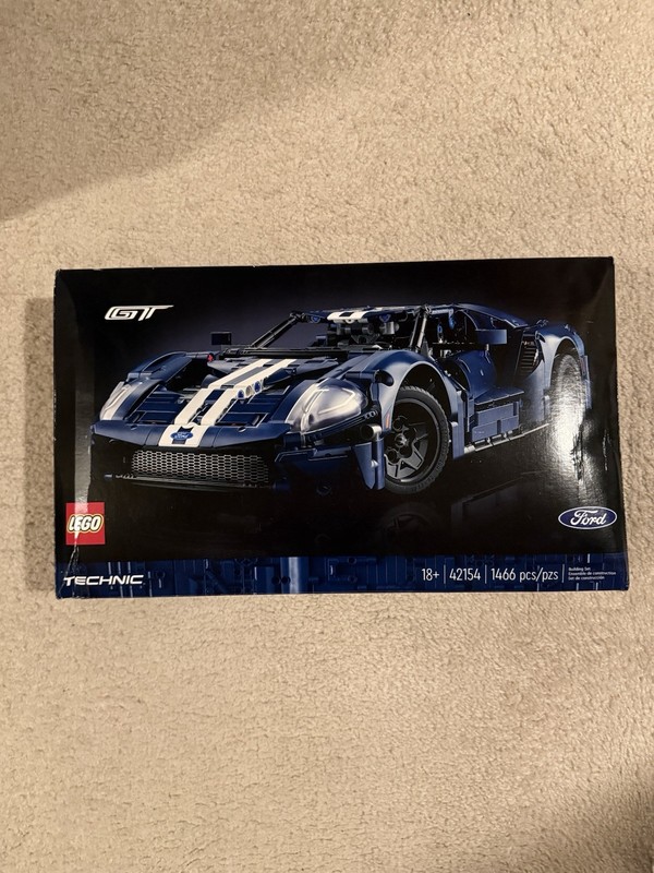 LEGO Technic Ford GT 42154 Building Set 1466 Pieces Ages 18+