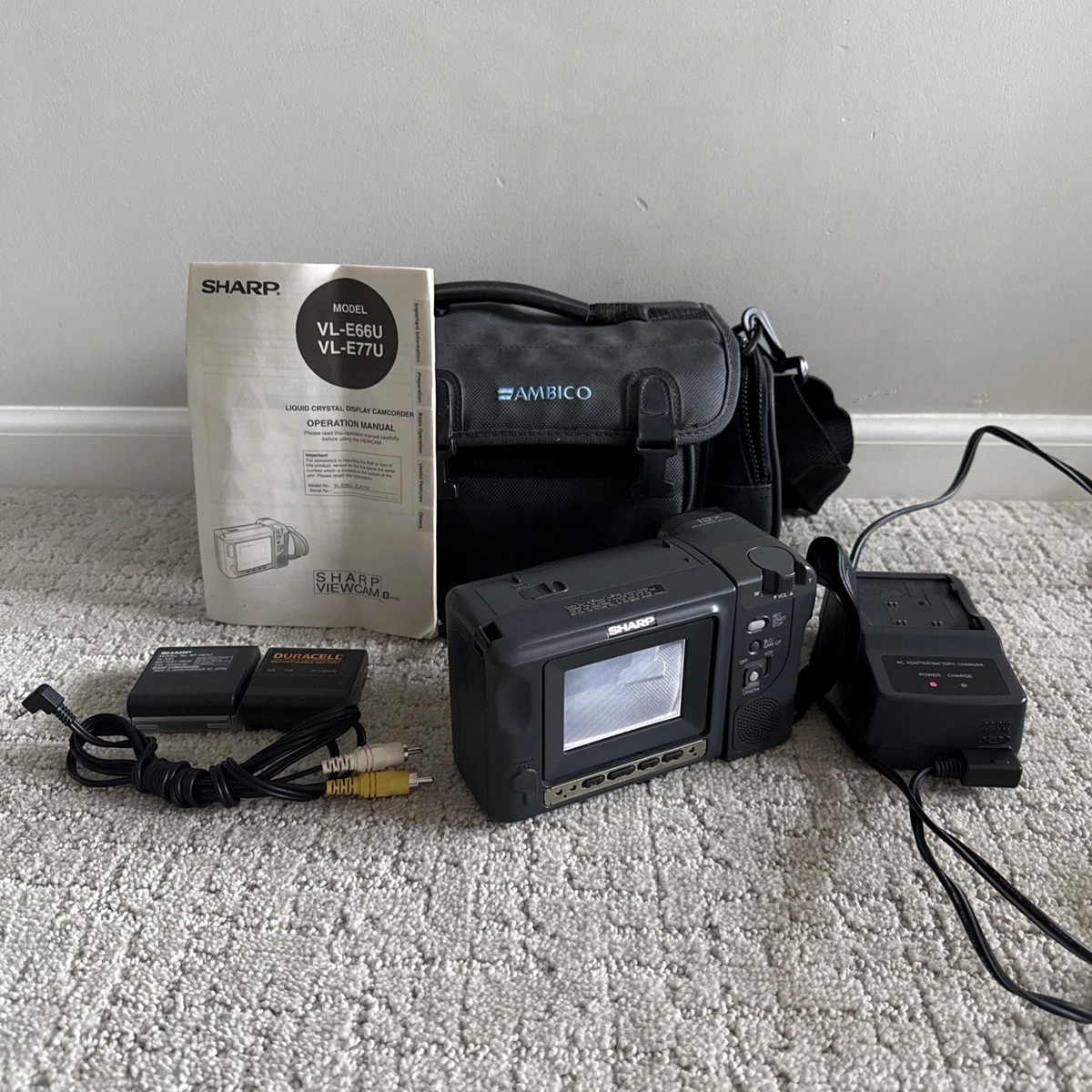 Sharp Viewcam Video8 Camcorders for sale - eBay