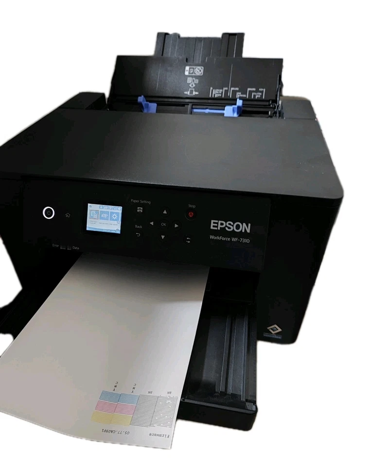 Epson Workforce WF-7310 Stampante a Colori A3 A3+ Fronte Retro - Immagine 3 di 4