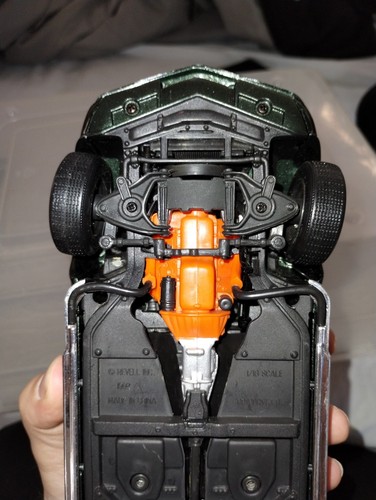 1992" REVELL 1/18 METALLIC GREEN 1969 CHEVY CORVETTE L-89 CABRIO - Bild 15 von 17