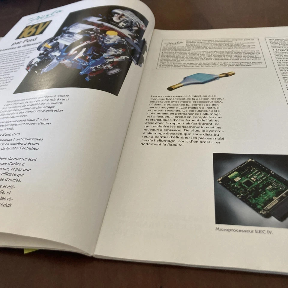 Ford Fiesta Prospecto Catálogo Automóvil Edición Septiembre 1992 - Imagen 3 de 4