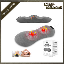 Lower Back Massager, Lumbar Support Pillow for Sciatica Pain Relief
