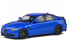 Alfa Romeo Giulia Quadrifoglio Verde blue diecast model car S4313104 Solido 1:43