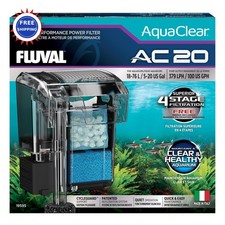 Filter 5-20 Gallon Fluval AC20 Power 18-76 fluvalaquatics.com