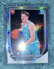 BOWMAN CHROME 25/26 KON KNUEPPEL RED SHIELD RC BRR-4 CHARLOTTE HORNETS