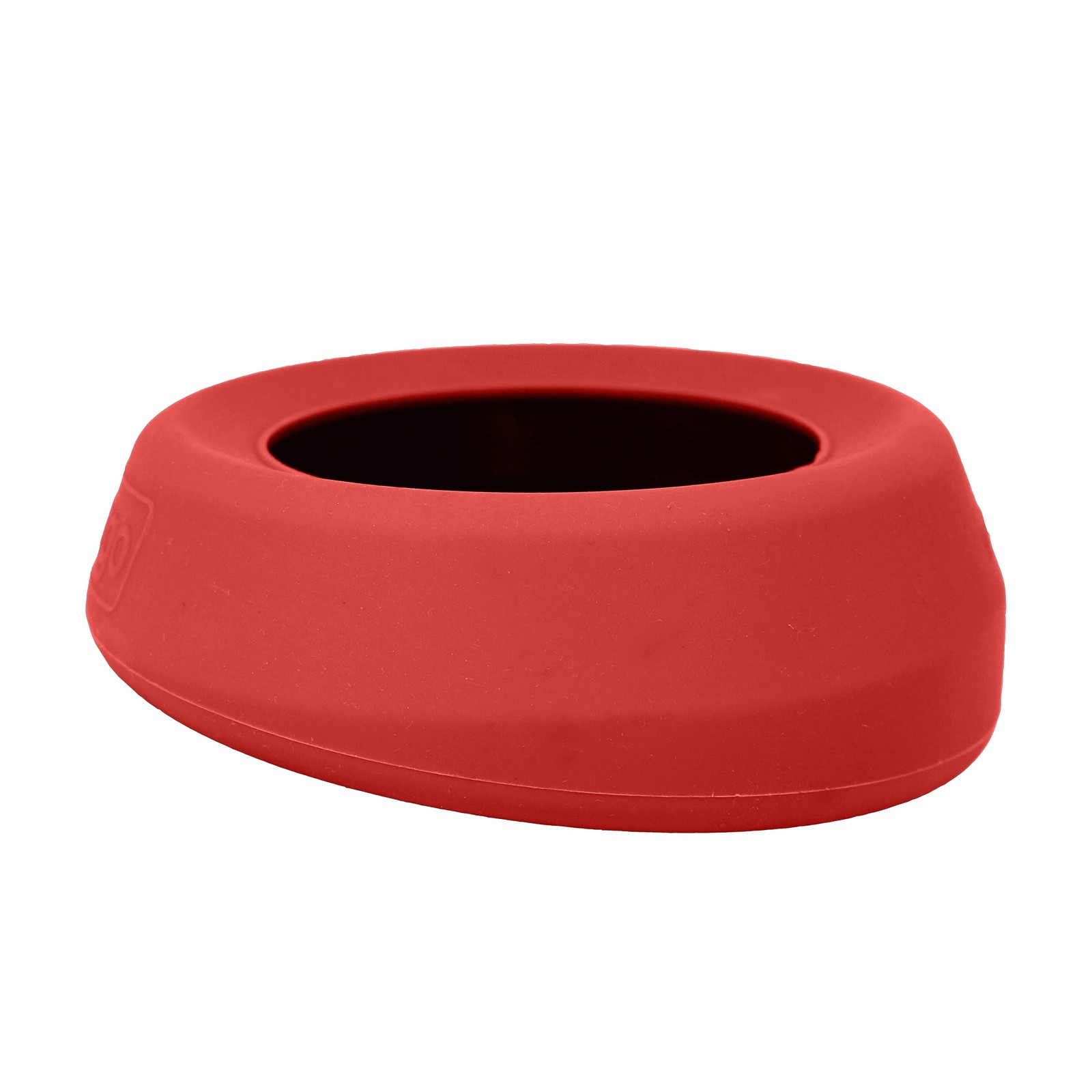 Ciotola Antischizzo Kurgo Wander Bowl Auto e Trekking Silicone Rosso