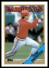 1988 Topps Tom Pagnozzi Rookie St. Louis Cardinals #689