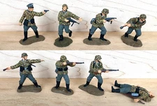 Conte Collectibles - WWII German #1 - pro painted as S.S. in Camo DEALER STOCK